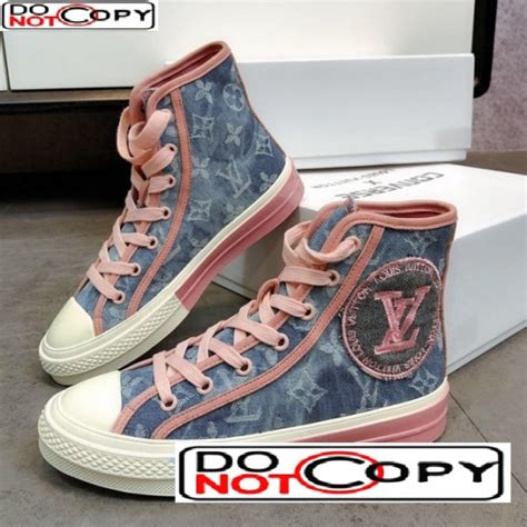 louis vuitton converse pink.